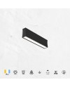 HANOK * APLIQUE LED 14W 3000K 110º NEGRO